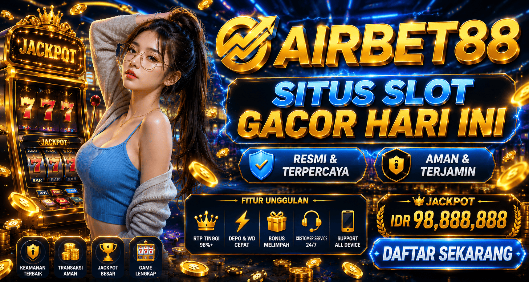 Slot Deposit 10 Ribu Variatif dengan Game Modern